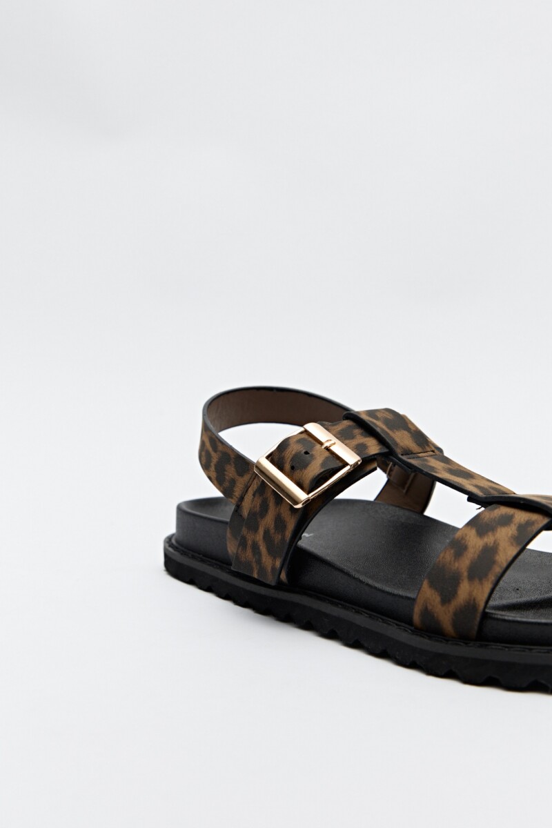 SANDALIA MUNIS Animal Print