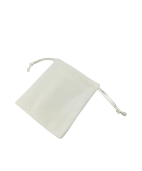 BOLSA DE GAMUZA 10X8 CM BEIGE