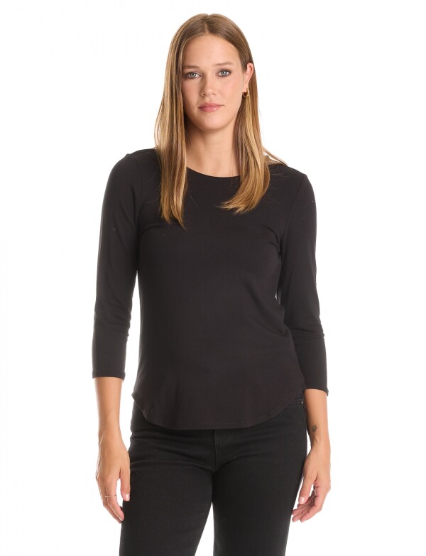 Remera Basica NEGRO