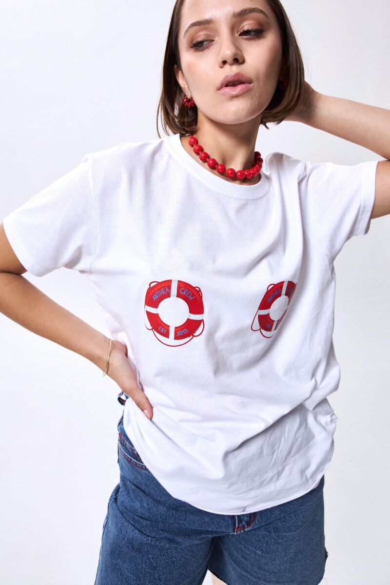 T-SHIRT GOMÓN - Blanco 