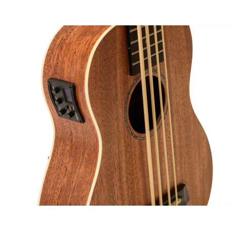 Ukelele Electroacústico Memphis Ubass1 Natural Con Funda Ukelele Electroacústico Memphis Ubass1 Natural Con Funda