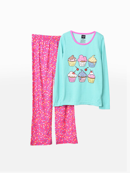 PIJAMA SET REMERA Y PANTALON VARIANTE 3