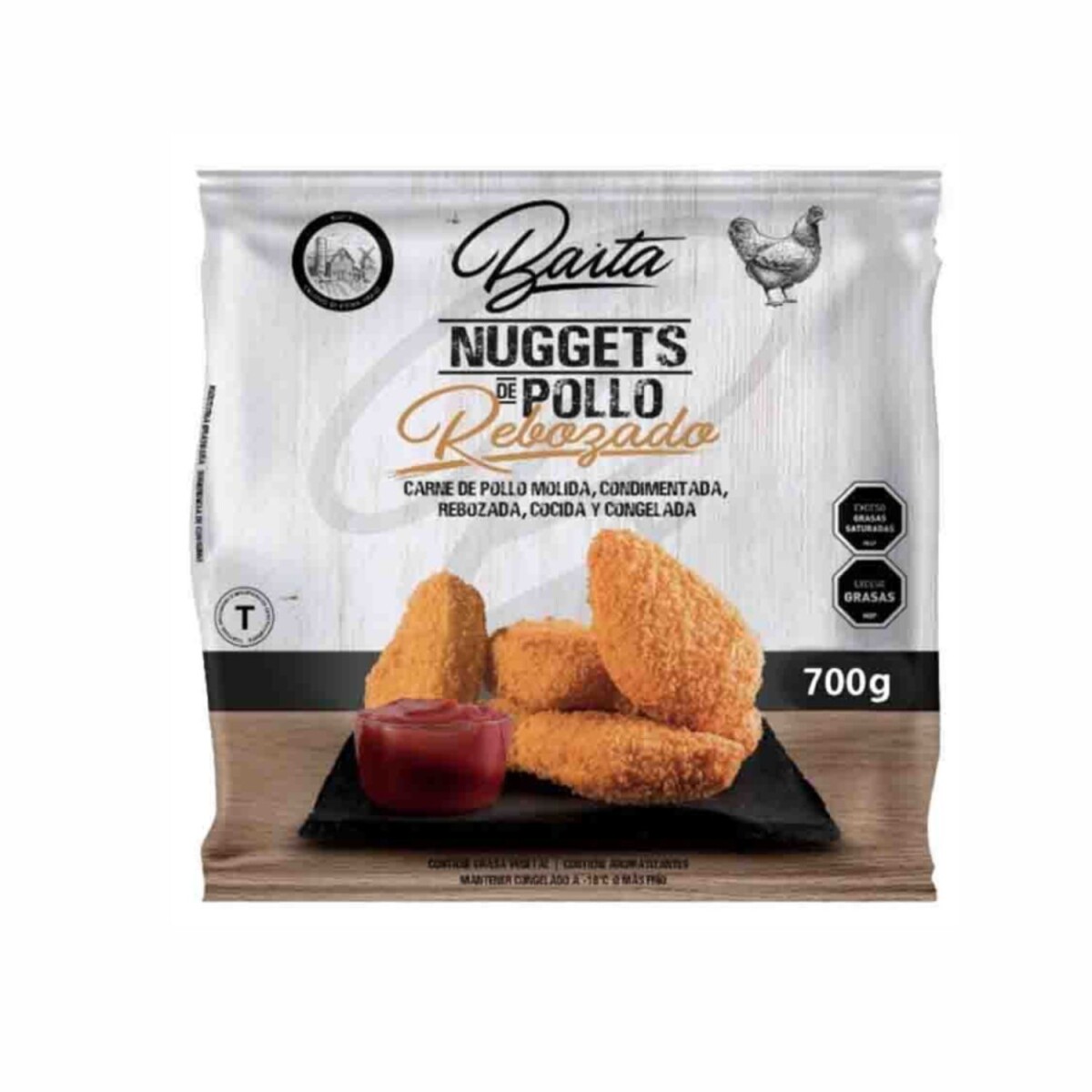 Nuggets de Pollo - 700gs. 