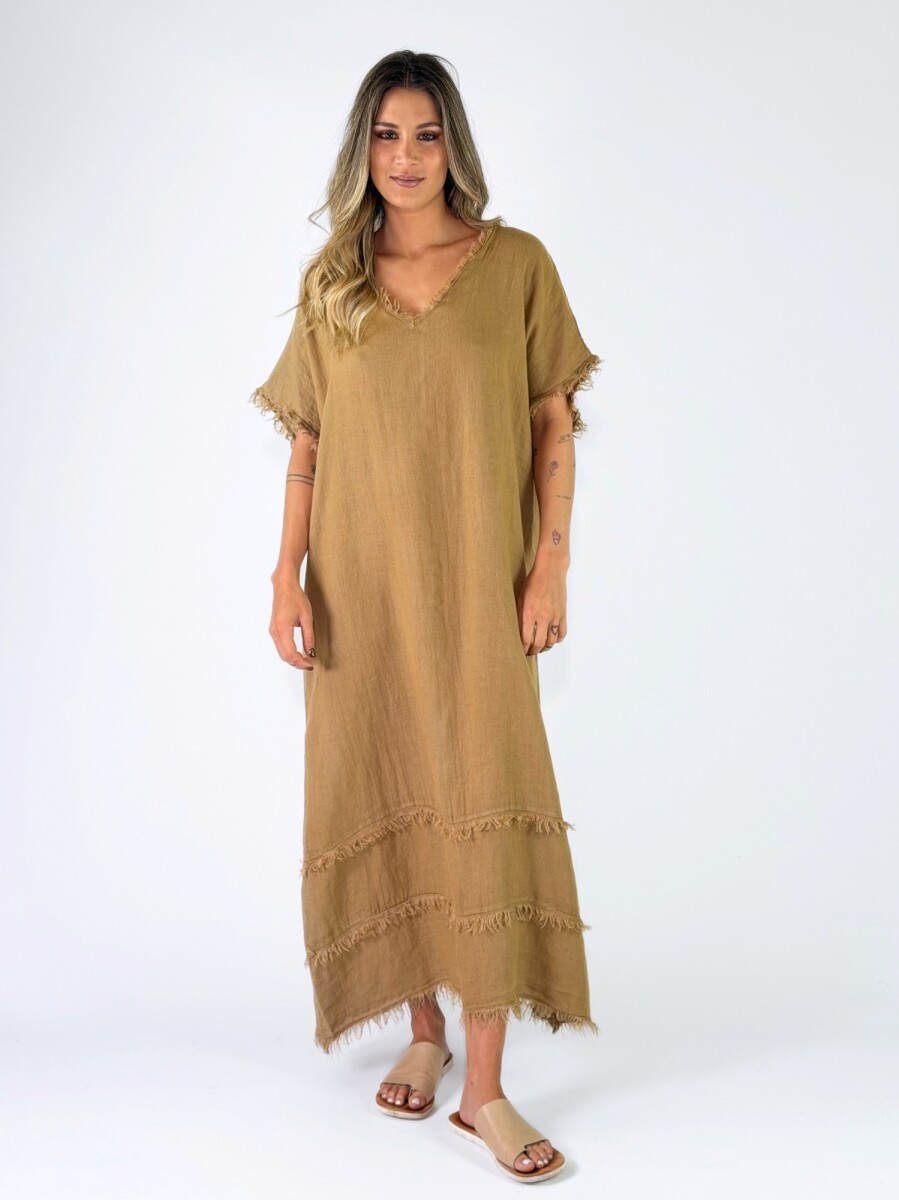 VESTIDO NUSA - CAMEL 