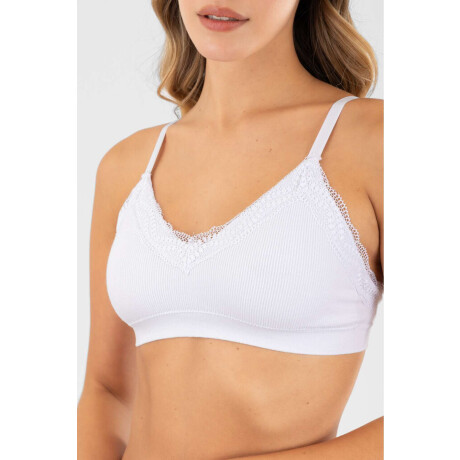 Soutien triangulo camelina Blanco