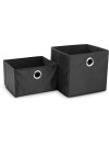 Cesta FRANS A32xL28xA30cm negro Cesta FRANS A32xL28xA30cm negro