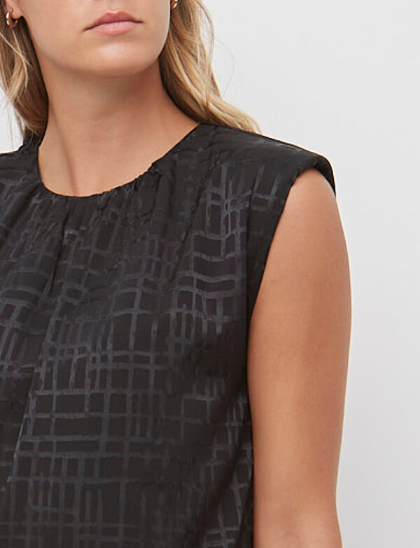 Blusa Labrada NEGRO