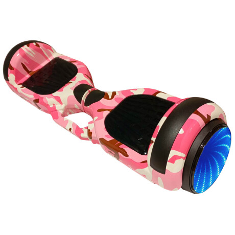 Skate Hoverboard Eléctrico 6.5 Bluetooth Luces Led N1 Rosado