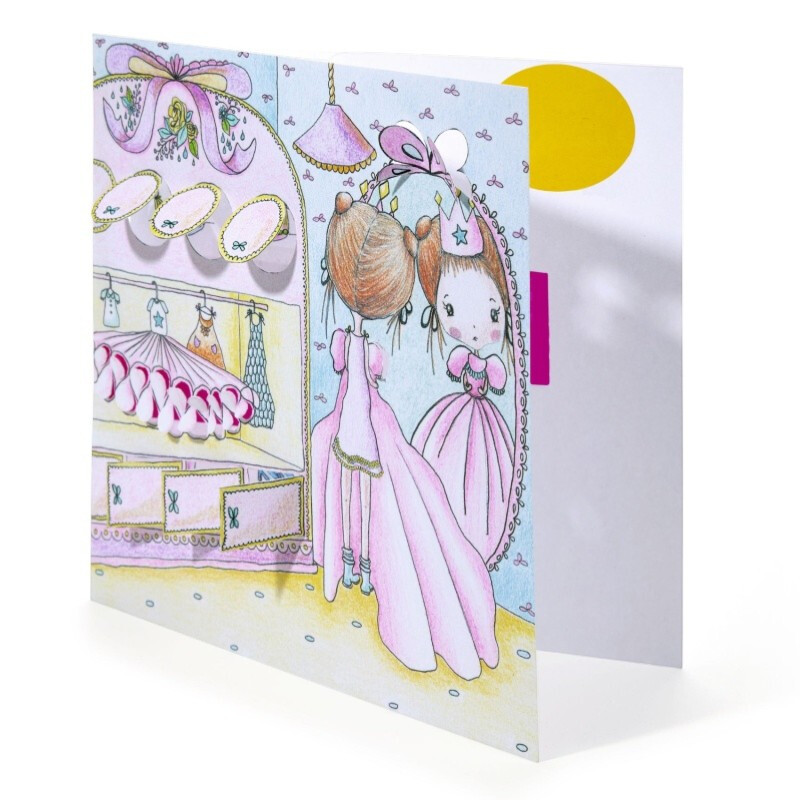 Manualidad Colorea Puertas Pupi Djeco Manualidad Colorea Puertas Pupi Djeco