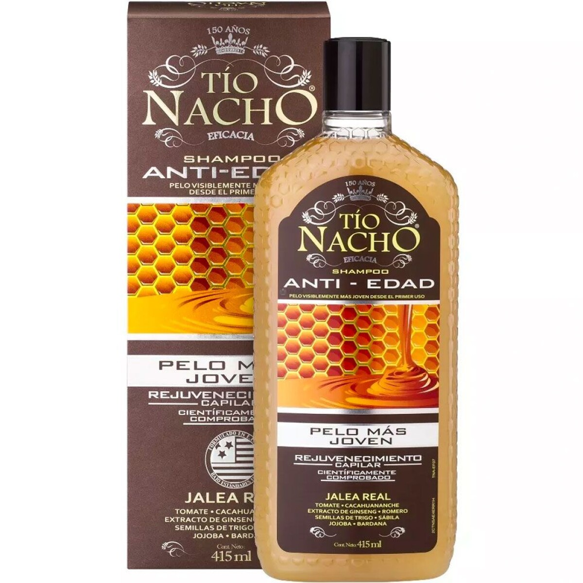 Shampoo Tio Nacho Anti Edad 415ml – Shampoo anti-edad 