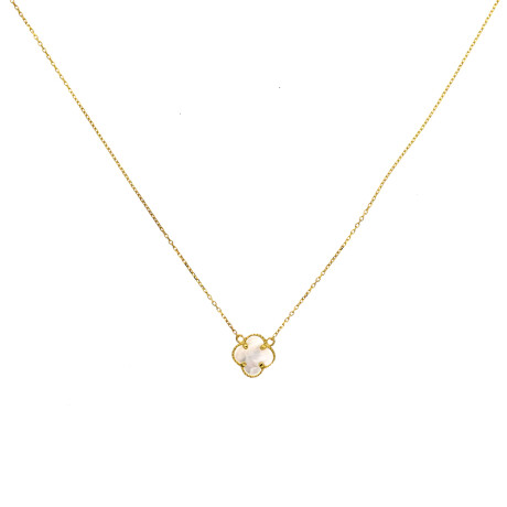 Conjunto de Cadena y Dije de oro 9 ktes y NÁCAR Conjunto de Cadena y Dije de oro 9 ktes y NÁCAR