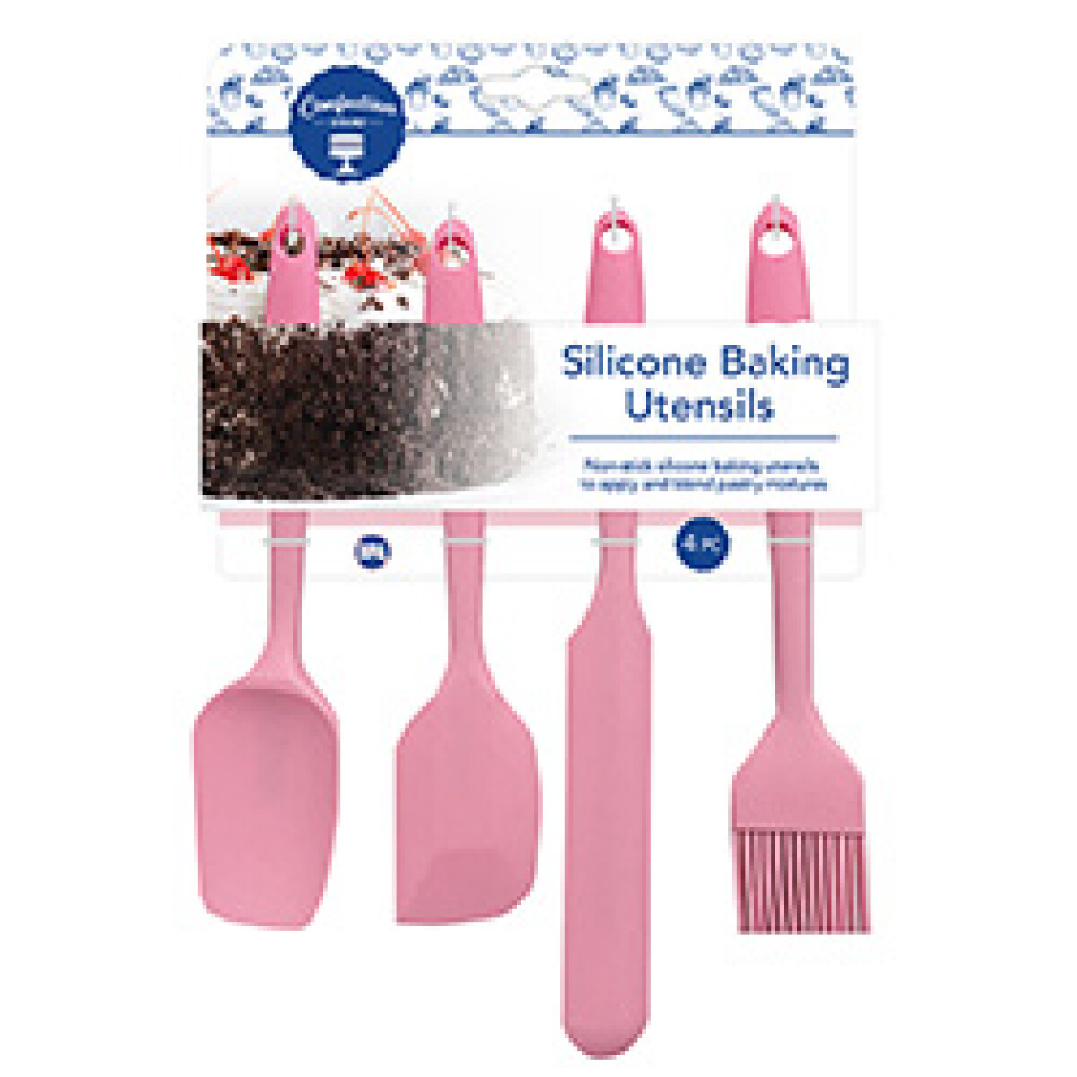 SET X4 UTENSILIOS REPOSTERIA SILICONA 