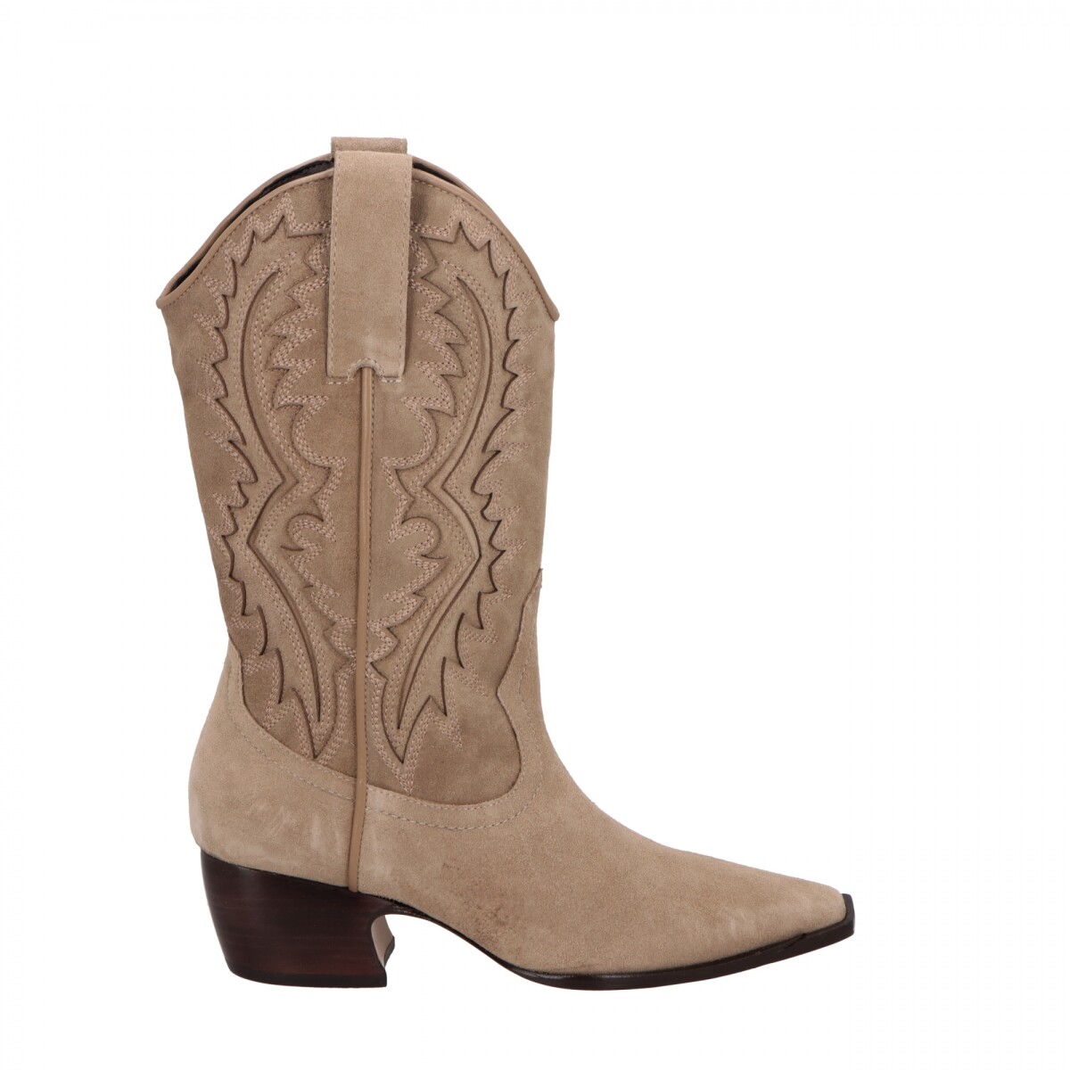 Bota de gamuza Liana - Beige 