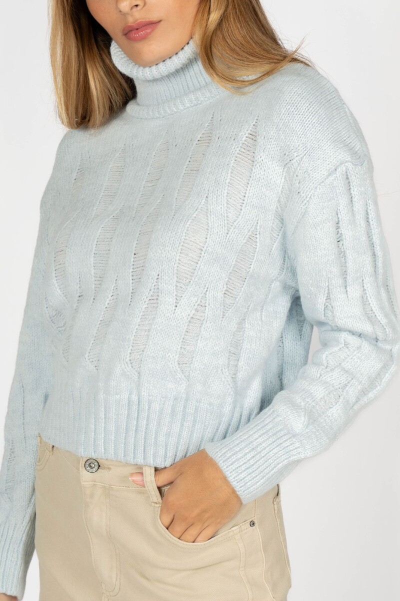 Sweater Rime Celeste