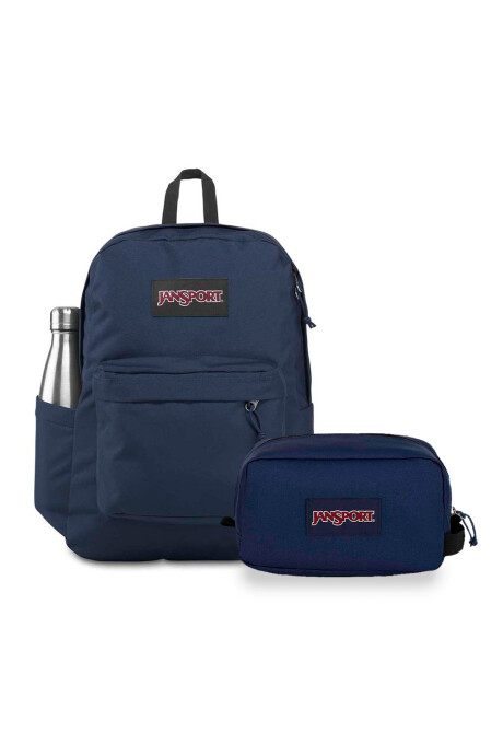 Mochila SuperBreak Plus + Cartuchera Navy