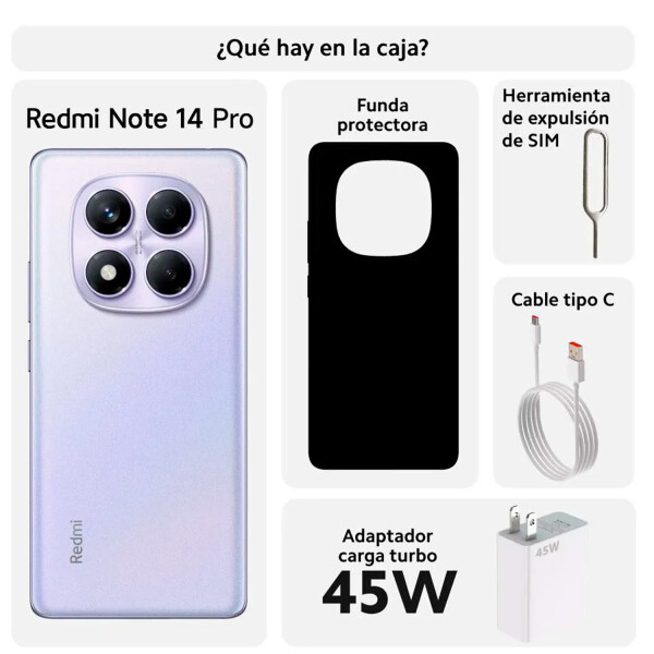 Xiaomi Redmi Note 14 Pro 12/512 Gb 5g PURPURA
