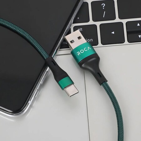 CABLE DE DATOS CARGA REFORZADO USB A TIPO C 300CM CABLE DE DATOS CARGA REFORZADO USB A TIPO C 300CM