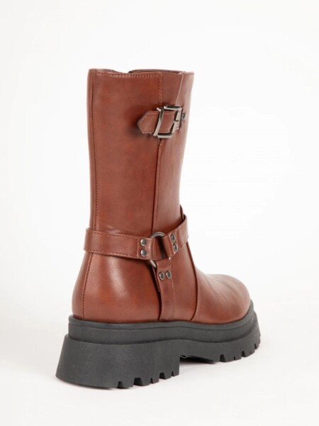BOTA PADDOCK DESAN 1 HEBILLA CHOCOLATE
