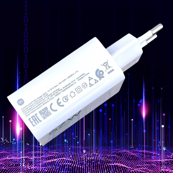 Cargador Original Xiaomi 67w Turbo Carga Rápida Adaptador Ue Cable Usb Tipo C CARGADOR XIAOMI 67W GAN