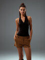 SHORT ZANIA BEIGE