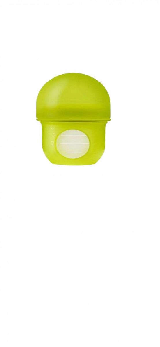 Mamadera de silicona con tetina RN (120ml) - verde limón 