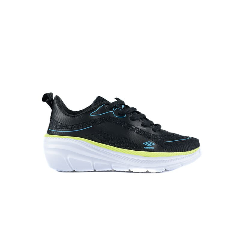 Championes Umbro Fenix Jr de Niños - 20206116 Negro-amarillo