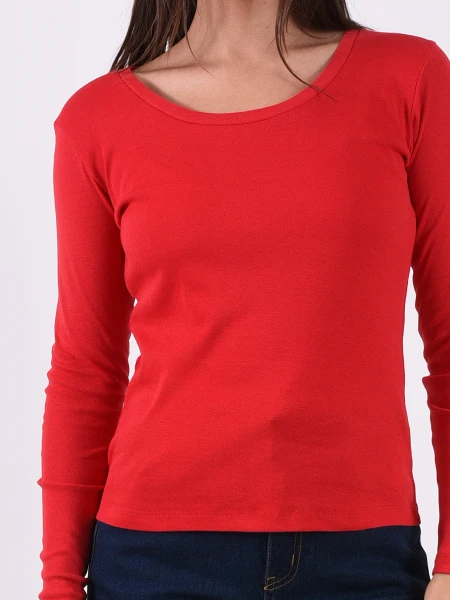 REMERA BÁSICA PIERA ROJO