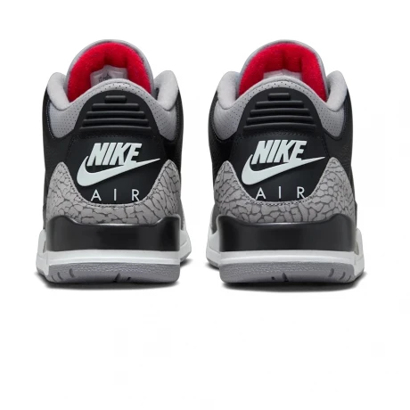 AIR JORDAN RETRO 3 BLACK CEMENT Black