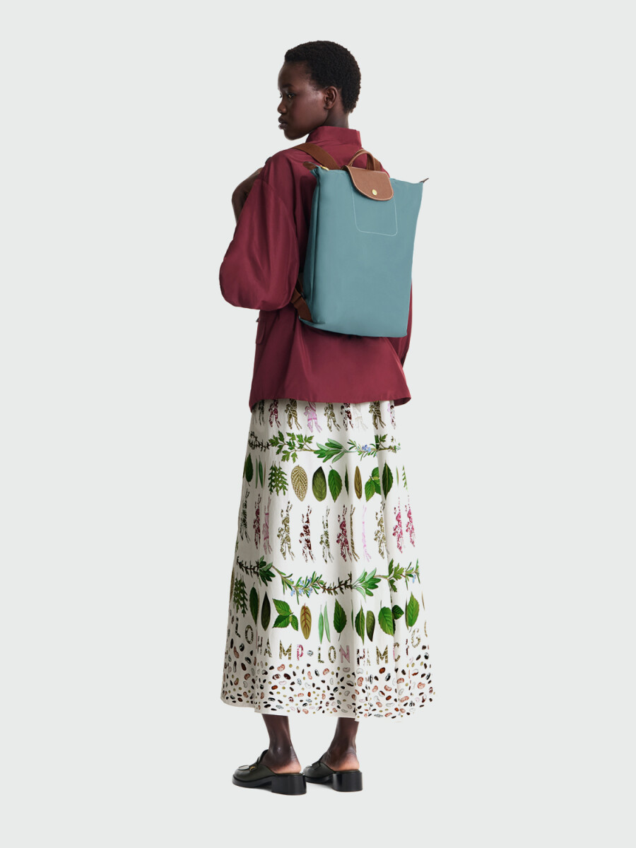 Mochila Le Pliage M Original - Eucalyptus 