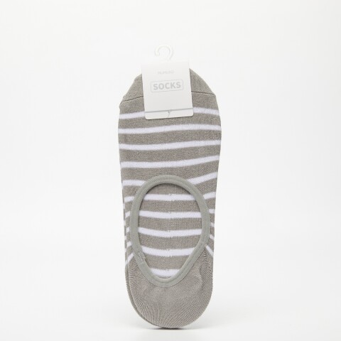 CALCETINES INVISIBLES DE RAYAS PARA HOMBRE (2 PARES/GRIS) CALCETINES INVISIBLES DE RAYAS PARA HOMBRE (2 PARES/GRIS)