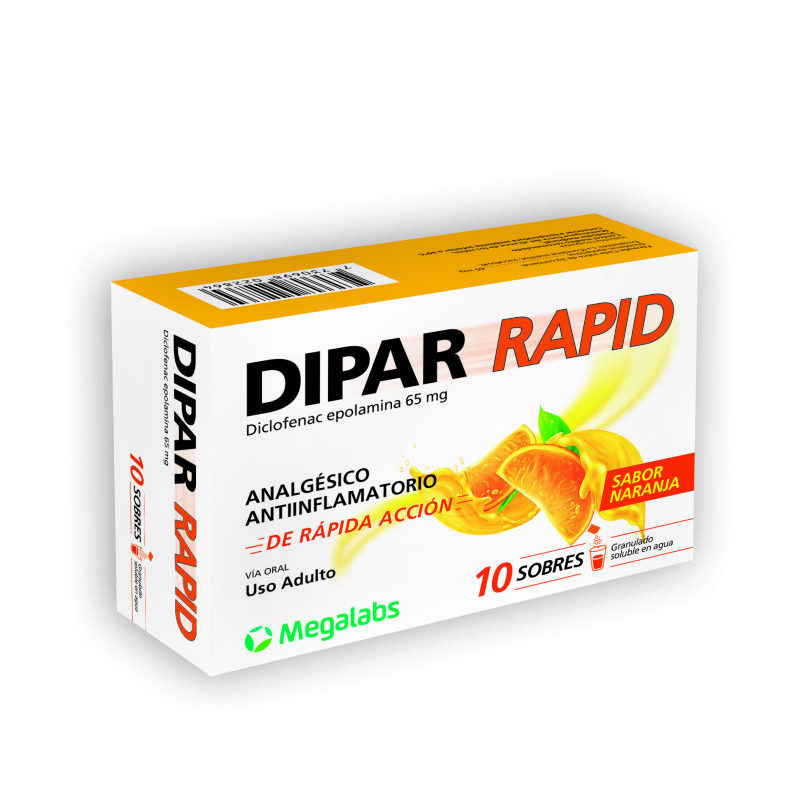 Dipar Rapid 65 Mg. 10 Sobres Dipar Rapid 65 Mg. 10 Sobres