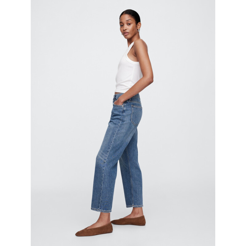 V-RELAXED STRAIGHT CROP MED AKUMAL MEDIUM WASH