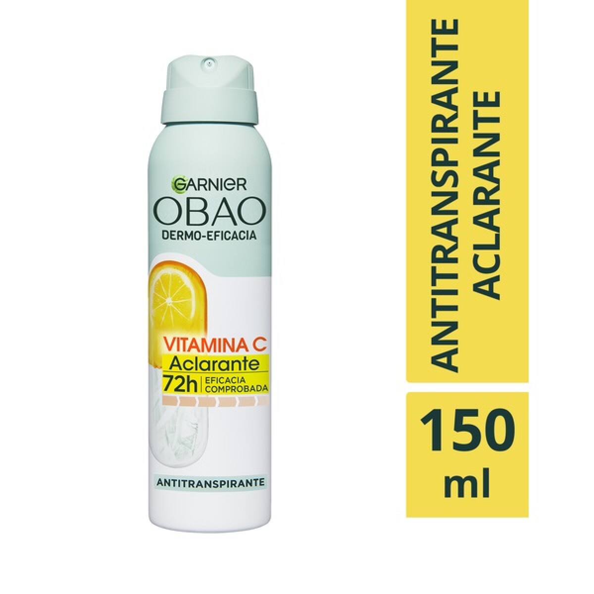 Desodorante Aerosol Obao Dermo-eficacia Vitamina C 150 Ml. 