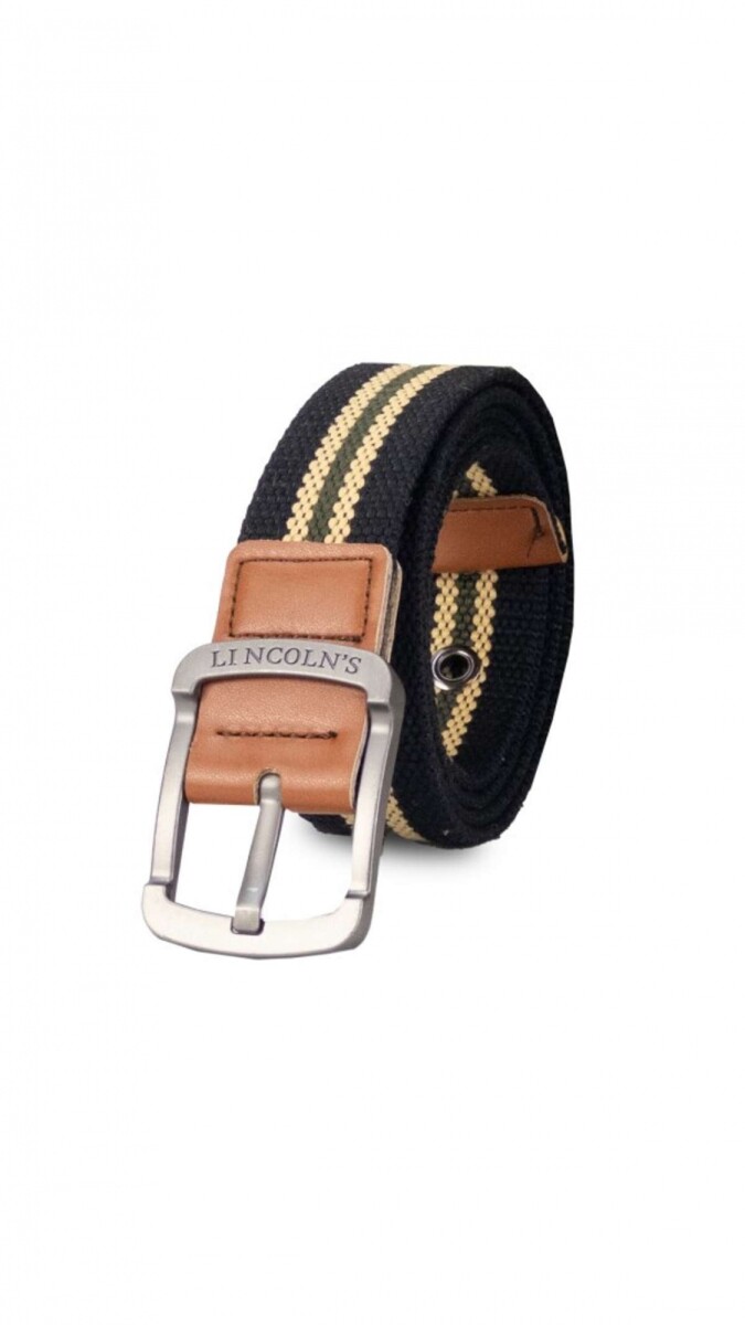 Cinto Trigal - 110 Cms. Negro C/Verde 