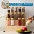 Set De 24 Especiero Frascos De Vidrio Condimentos recipiente organizador Cocina IMBACK Set De 24 Especiero Frascos De Vidrio Condimentos recipiente organizador Cocina IMBACK