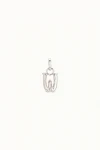 HANG ME W PLATA / BLANCO