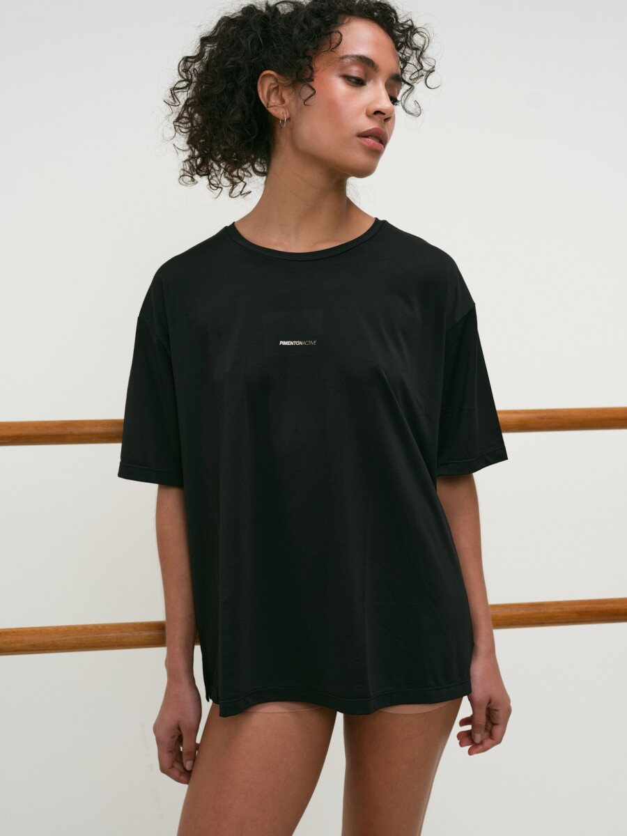Remera Granate - Negro 