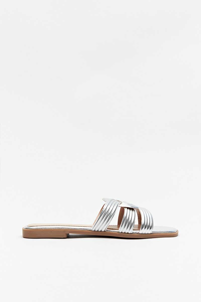 SANDALIA PADDOCK MARBA Plateado