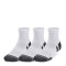 Medias Unisex Under Armour x3 Performance Tech Blanco