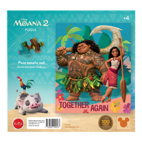 Puzzle Rompecabezas Royal Moana 2 100 Piezas  001