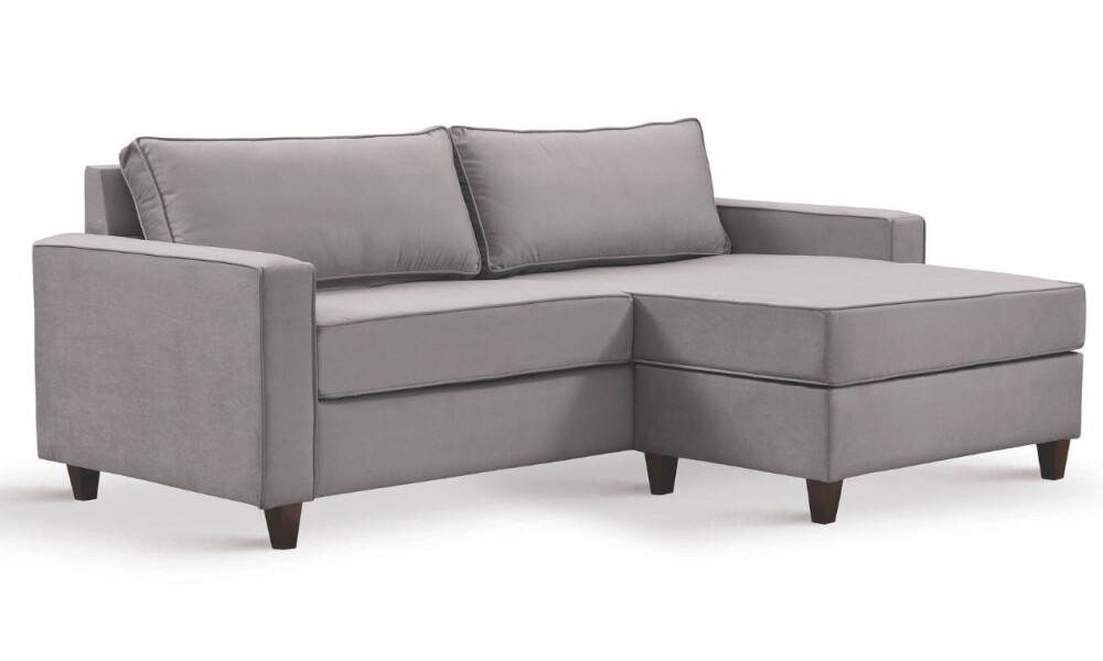 Sofá con Chaise DESIREÉ Gris