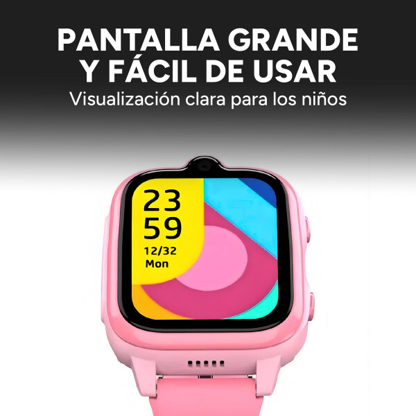Reloj Inteligente Smartwatch Blackview Para Niños Z10 4G Color Rosa