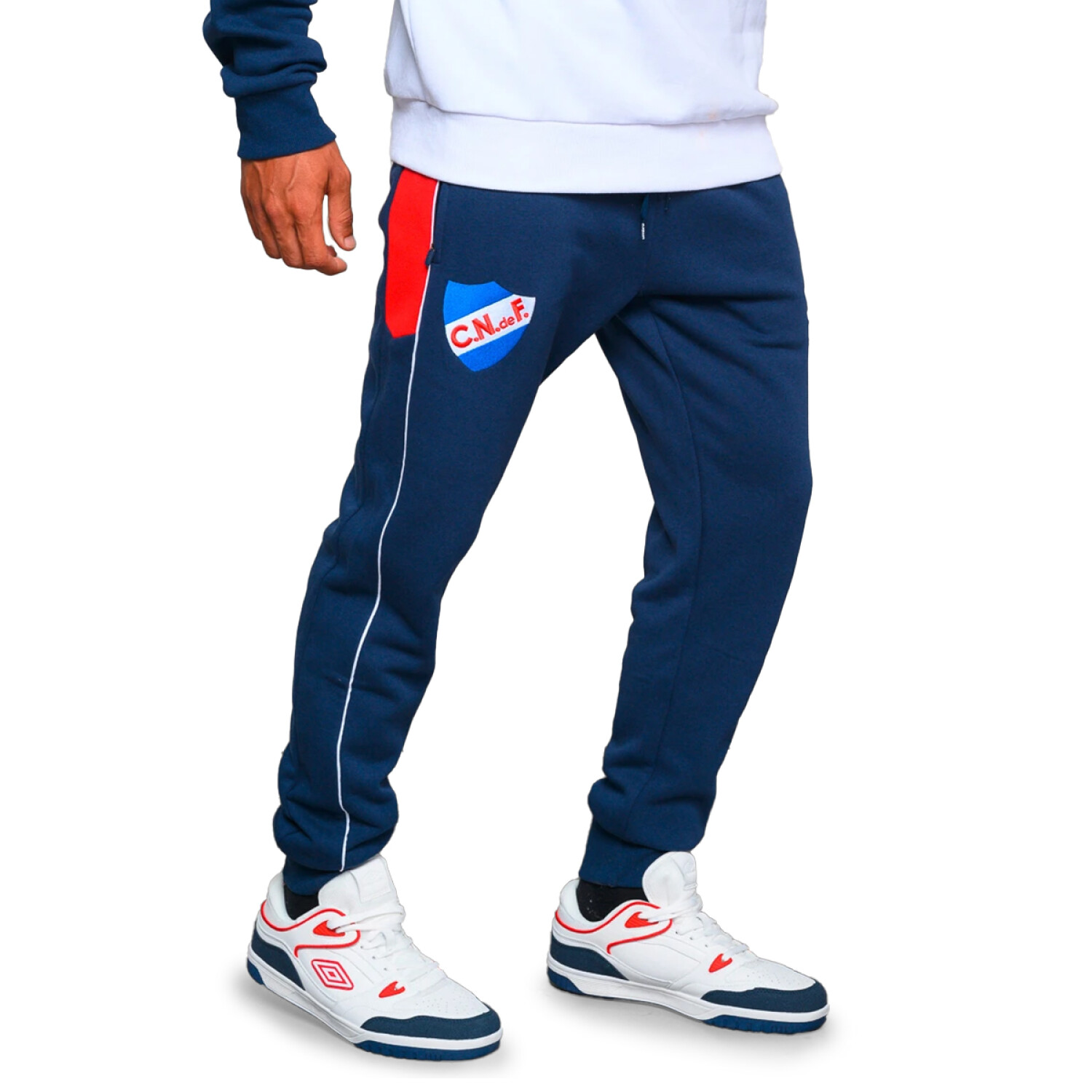 Pantalones Umbro URBAN CNF de Hombre NU143023 Marino-rojo