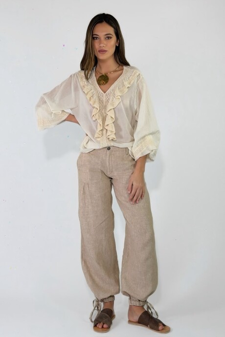 PANTALON MANOLA Crudo
