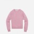 Sweater escote en V manga larga Rosa Palido