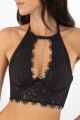 Halter con aro luxe Negro