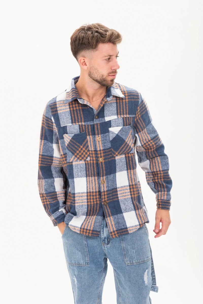 Camisa Lumber Azul