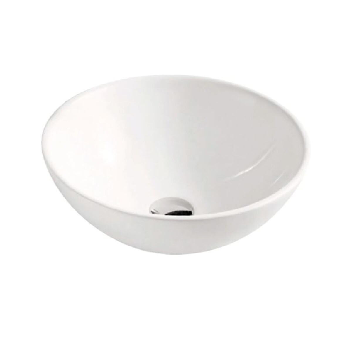 BACHA DE APOYO REDONDA 28.5 X 11.5 CM BLANCA - AQUALIA AQ21174 