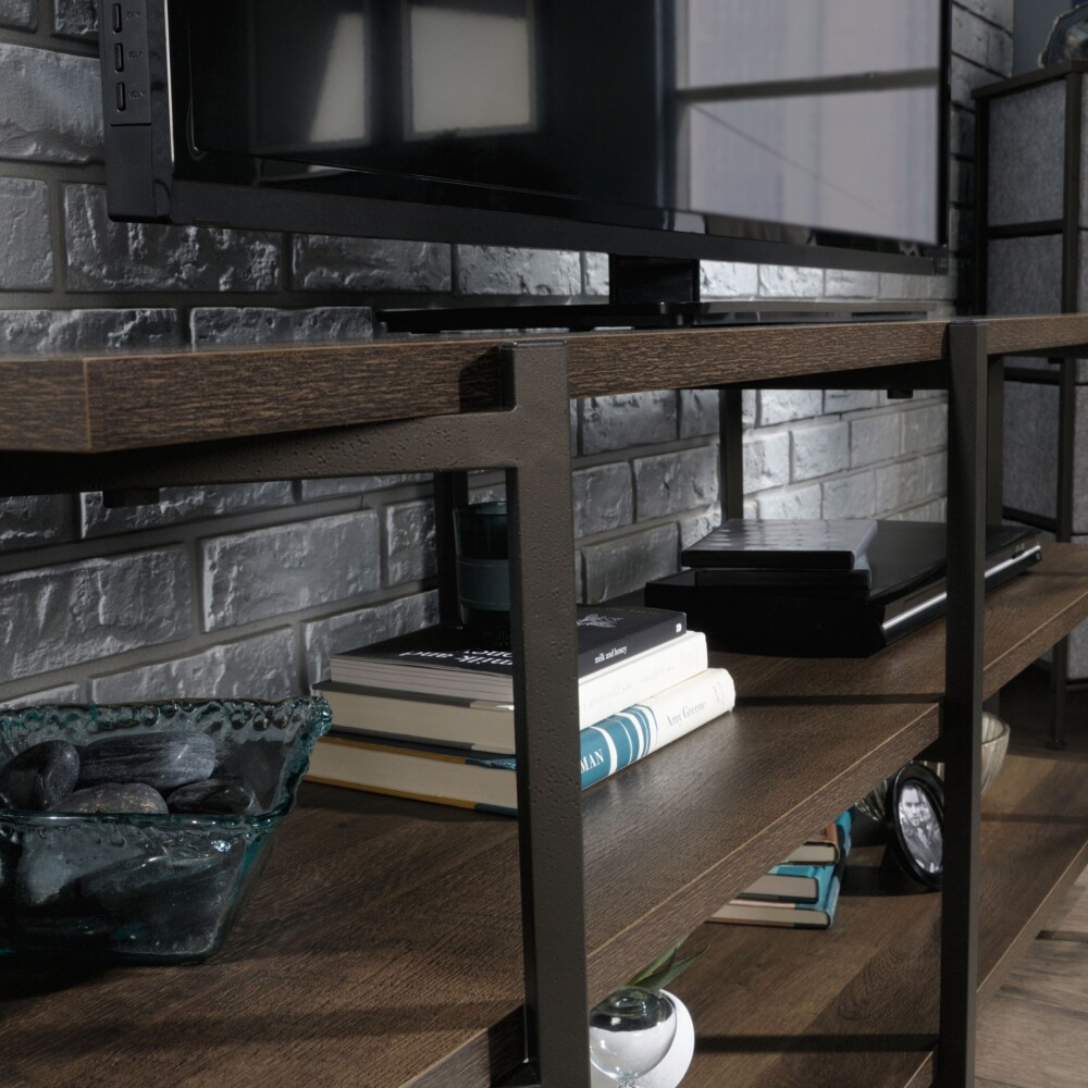 Rack para TV 55" Aparador - Sauder - Credenza Rack para TV 55" Aparador - Sauder - Credenza