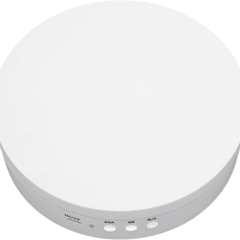 Exhibidor Base Giratorio Automatico Joyas Reloj Celular Y + Color Blanco